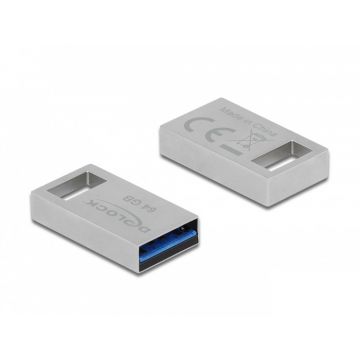 DeLOCK 54071 USB flash drive 64 GB USB Type-A 3.2 Gen 1 (3.1 Gen 1) Zilver