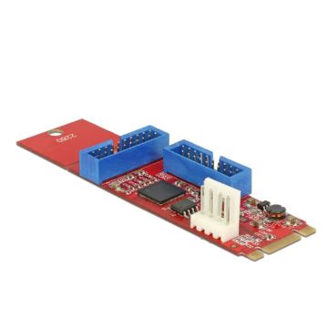 DeLOCK 62843 interfacekaart/-adapter Intern USB 3.2 Gen 1 (3.1 Gen 1) (62843) thumbnail