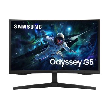 Samsung 27" Odyssey G5 G55C QHD 165Hz Gaming Monitor (LS27CG554EUXEN) thumbnail