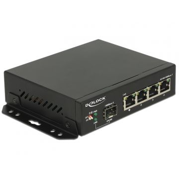 DeLOCK 87704 netwerk-switch Gigabit Ethernet (10/100/1000) Zwart