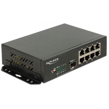 DeLOCK 87708 netwerk-switch Gigabit Ethernet (10/100/1000) Zwart