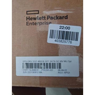 HP SPS-DRV SSD 480GB SFF SATA SC MV MU Spl (P35266-001) thumbnail