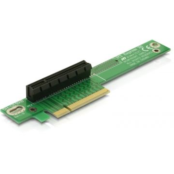 DeLOCK Riser PCIe x8 interfacekaart/-adapter Intern (89104) thumbnail
