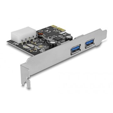 DeLOCK 89243 interfacekaart/-adapter Intern USB 3.2 Gen 1 (3.1 Gen 1) (89243) thumbnail