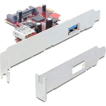 DeLOCK USB 3.0/PCI-E interfacekaart/-adapter USB 3.2 Gen 1 (3.1 Gen 1) (89273) thumbnail