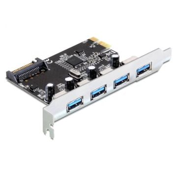 DeLOCK 89297 interfacekaart/-adapter Intern USB 3.2 Gen 1 (3.1 Gen 1) (89297) thumbnail