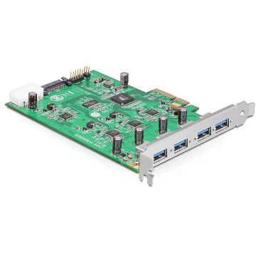 DeLOCK 89325 interfacekaart/-adapter Intern USB 3.2 Gen 1 (3.1 Gen 1) (89325) thumbnail