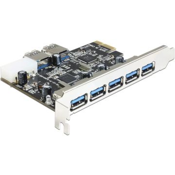 DeLOCK 89355 interfacekaart/-adapter Intern USB 3.2 Gen 1 (3.1 Gen 1) (89355) thumbnail