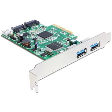 DeLOCK 89359 interfacekaart/-adapter Intern USB 3.2 Gen 1 (3.1 Gen 1) (89359) thumbnail