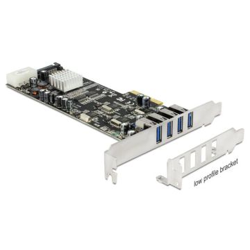 DeLOCK 89365 interfacekaart/-adapter Intern USB 3.2 Gen 1 (3.1 Gen 1) (89365) thumbnail