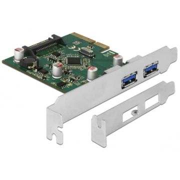 DeLOCK 90298 interfacekaart/-adapter Intern USB 3.2 Gen 1 (3.1 Gen 1) (90298) thumbnail
