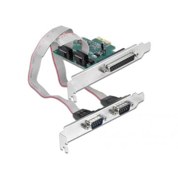 DeLOCK 90413 interfacekaart/-adapter Intern Parallel, RS-232 (90413) thumbnail