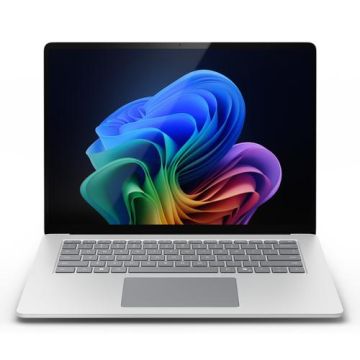 Microsoft Surface Laptop 7 Qualcomm Snapdragon 38,1 cm (15") Touchscreen 16 GB LPDDR5x-SDRAM 512 GB SSD Wi-Fi 7 (802.11be) Windows 11 Pro Platina (ZHQ-00009) thumbnail