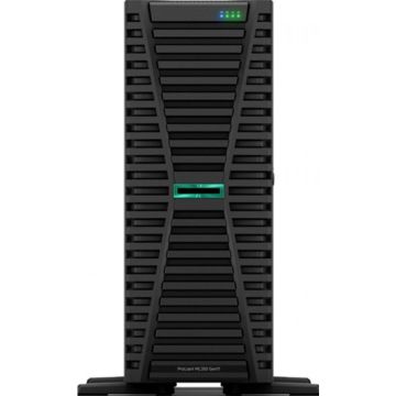 HPE ProLiant ML350 Gen11 - Server - Tower - 4U - zweiweg - 1 x Xeon Silver 4510 / 2.4 GHz - RAM 64 GB - SATA/SAS/NVMe - Hot-Swap (P71671-425) thumbnail