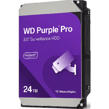 Western Digital 24TB PURPLE PRO 512MB 3.5IN SATA 6GB/S (WD240PURP) thumbnail