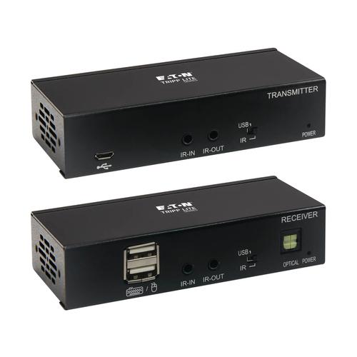 Eaton USB-C to HDMI over Cat6 Extender Kit KVM Support 4K 60Hz 4:4:4 USB PoC HDCP 2.2up to 230 ft. TAA (B127A-1A1-BCBH) thumbnail Eaton USB-C to HDMI over Cat6 Extender Kit KVM Support 4K 60Hz 4:4:4 USB PoC HDCP 2.2up to 230 ft. TAA (B127A-1A1-BCBH) thumbnail