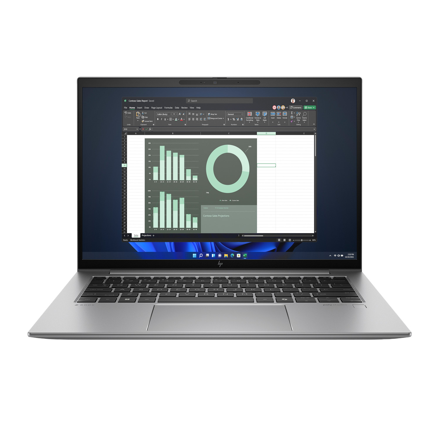 HP ZBook 14 G11 R5P- 8640HS 16/512GB 14 W11 (A3YW5ET#ABB) thumbnail