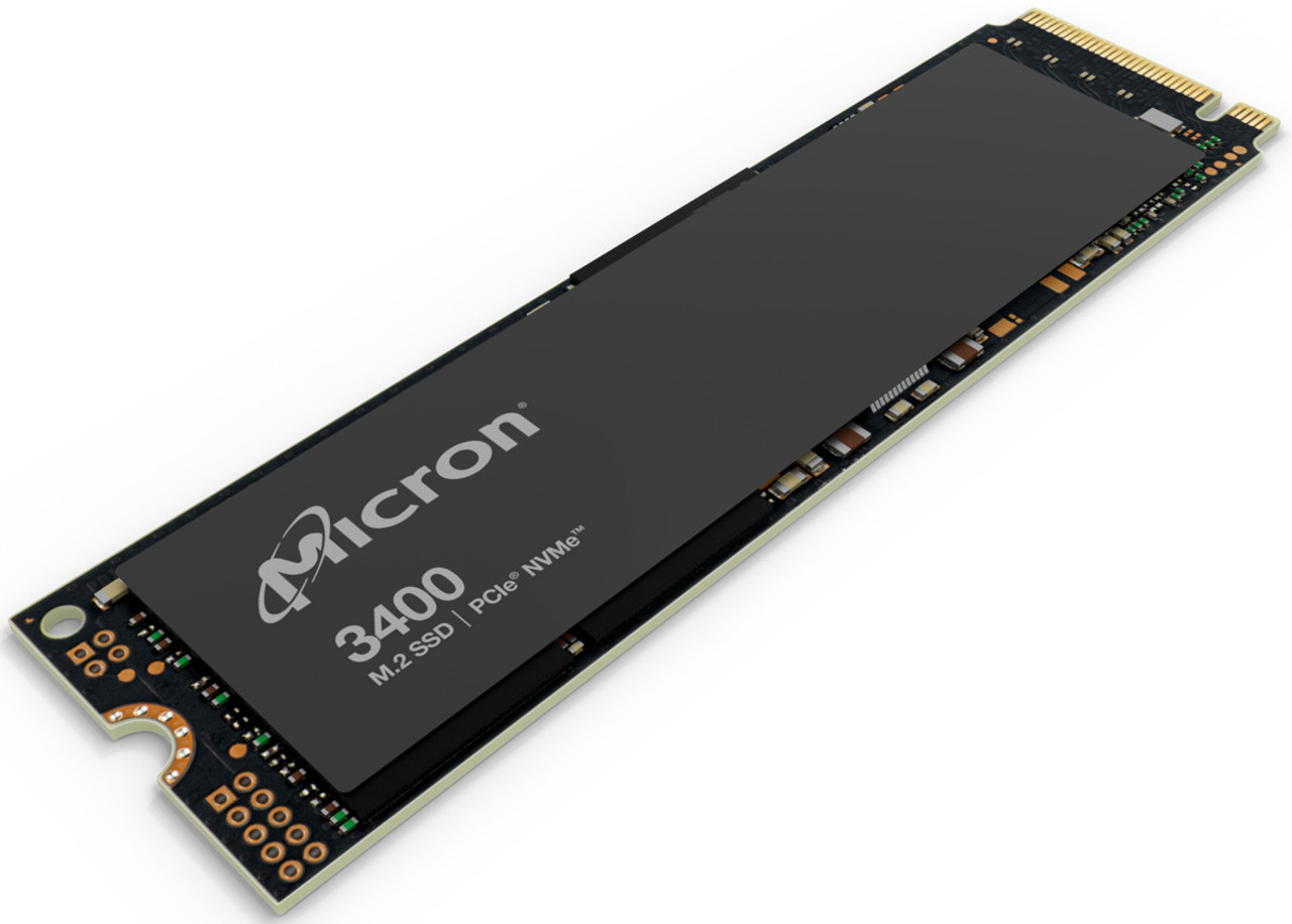 Micron MTFDKBA1T0TFH-1BC1AABYYR, Micron 3400 1024GB NVMe M.2 SSD Single Pack (MTFDKBA1T0TFH-1BC1AABYYR) thumbnail