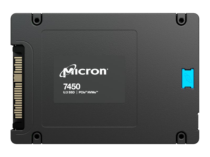 Micron SSD Micron 7450 MAX 800GB U.3 (15mm) NVMe PCI 4.0 MTFDKCC800TFS-1BC1ZABYYR (DWPD 3) (MTFDKCC800TFS-1BC1ZABYYR) thumbnail