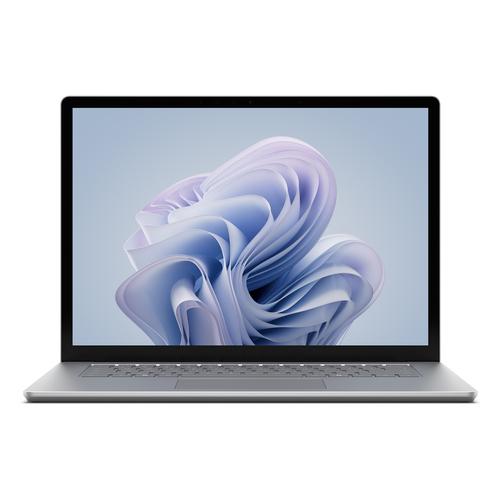 Microsoft Surface Laptop 6 Intel Core Ultra 7 165H 38,1 cm (15) Touchscreen 16 GB LPDDR5x-SDRAM 256 GB SSD Wi-Fi 6E (802.11ax) Windows 11 Pro Platina (ZLP-00034) thumbnail