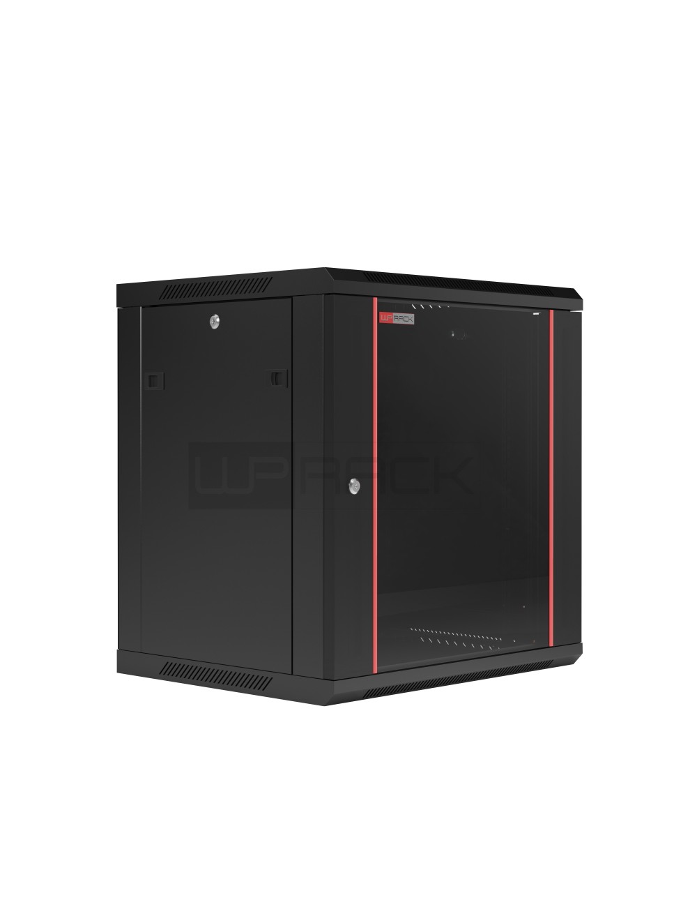 WP Rack Wandbehuizing , 6 HE, 60 cm breed, 37 cm hoog, 50 cm diep, zwart (WPN-RWB-06605-B) thumbnail