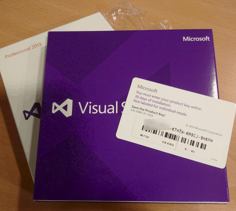 Microsoft Visual Studio 2013 Professional