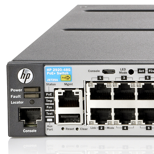 HP 2920 switches