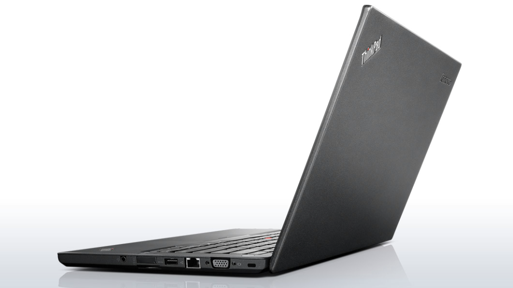 Lenovo Thinkpad T440s side/back (open)
