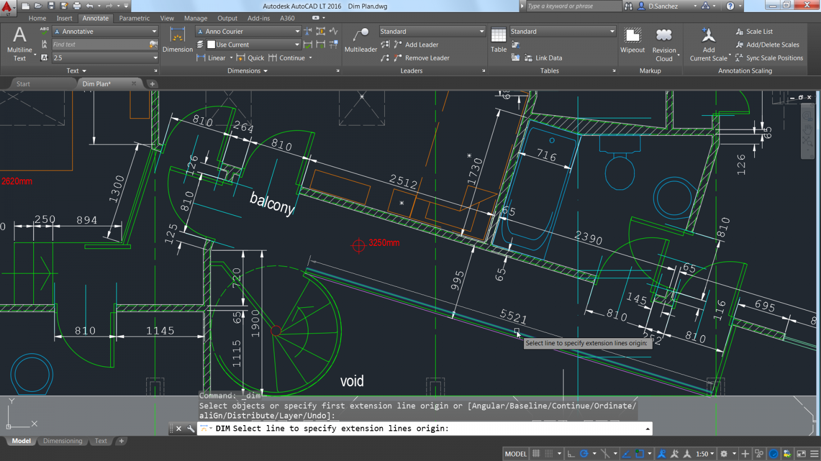 AutoCAD LT 2016 screenshot