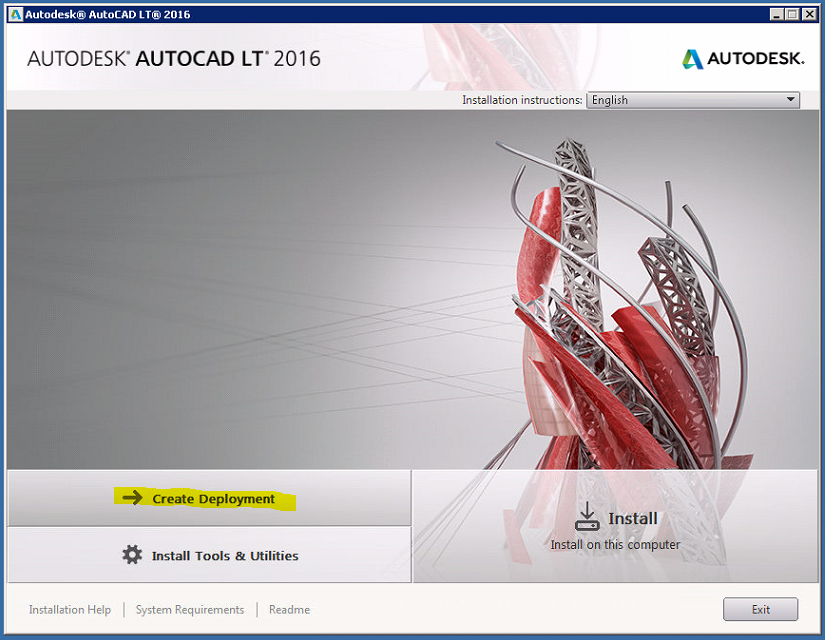 Autodesk AutoCAD LT 2016 installatie