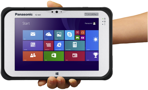 Panasonic Toughpad FZ-M1: robuuste tablet voor professionals