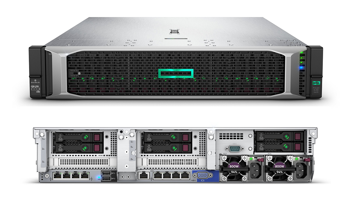 HP ProLiant DL380 Gen10 server